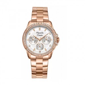 Alexandre Christie AC 2C26 Rosegold White BFFRGSL